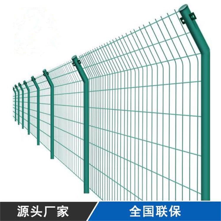 4.5毫米工厂围栏l车间带框隔离网l浸塑边框护栏
