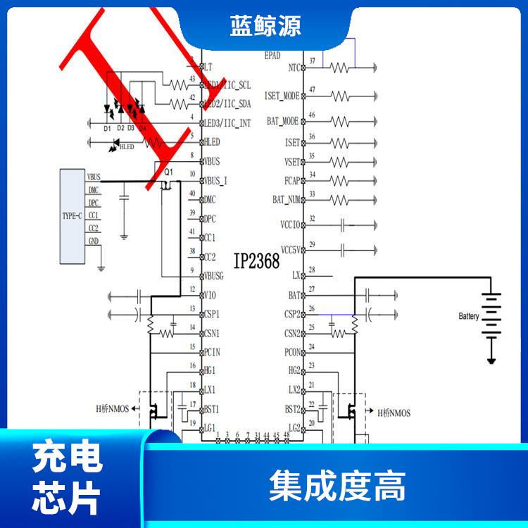 大功率升降壓充電芯片 通常采用低功耗設(shè)計(jì) 集成度高