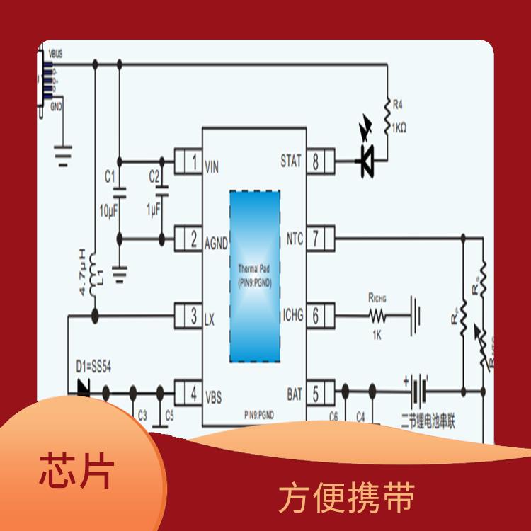 智浦芯 集成度高 能夠提高充電效率