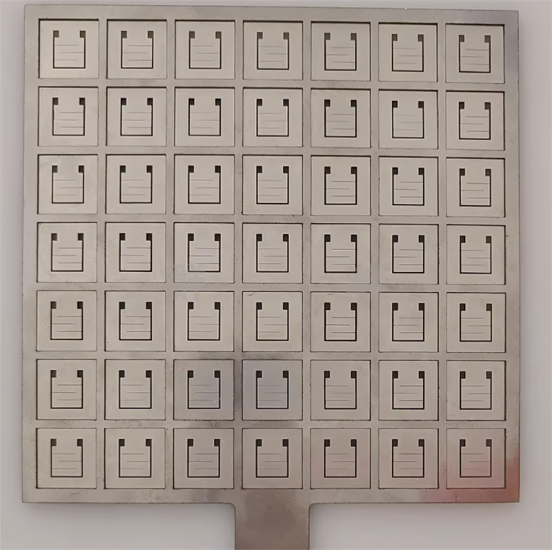 不锈钢圆点矩阵掩膜板 微距钼片掩模板定制金属MASK个性加工定制
