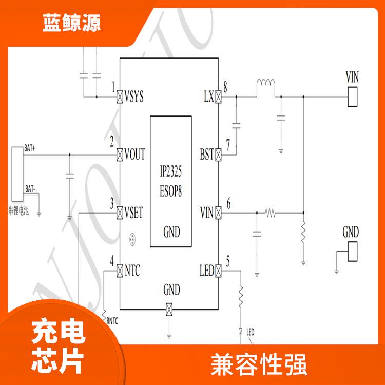 集成度高 英集芯 内置了多种保护功能