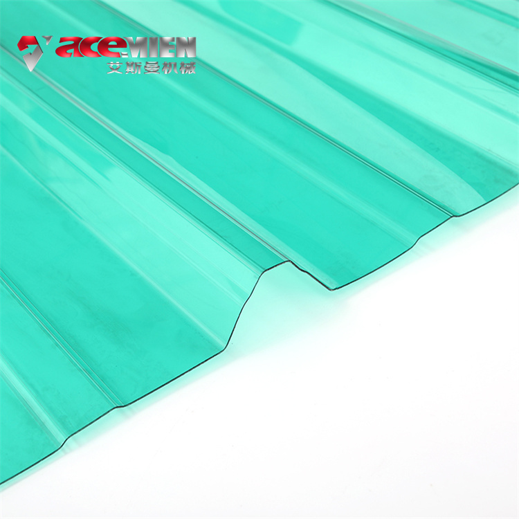PC透明瓦生产线 PVC透明瓦设备生产厂家 艾成机械 稳定性高