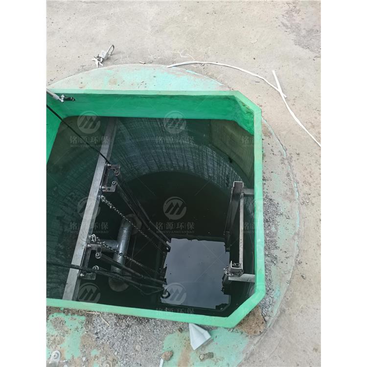 天津玻璃钢大型泵站安装调试一条龙服务 污水处理泵站 铭源环保