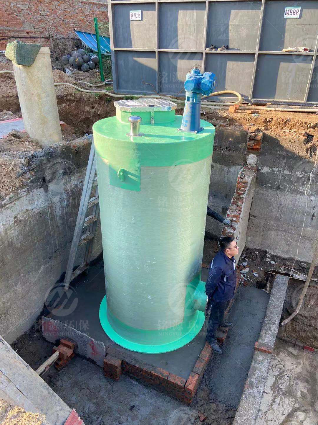 天津玻璃钢大型泵站安装调试一条龙服务