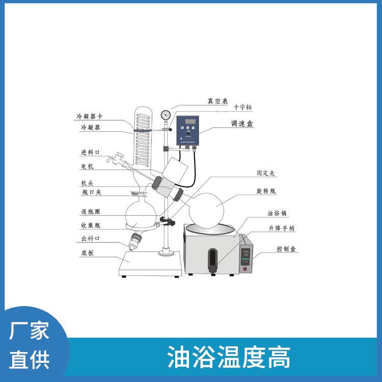 秦皇岛玻璃瓶旋转蒸发器 防止蒸发冷凝器倒流设计 自动控温