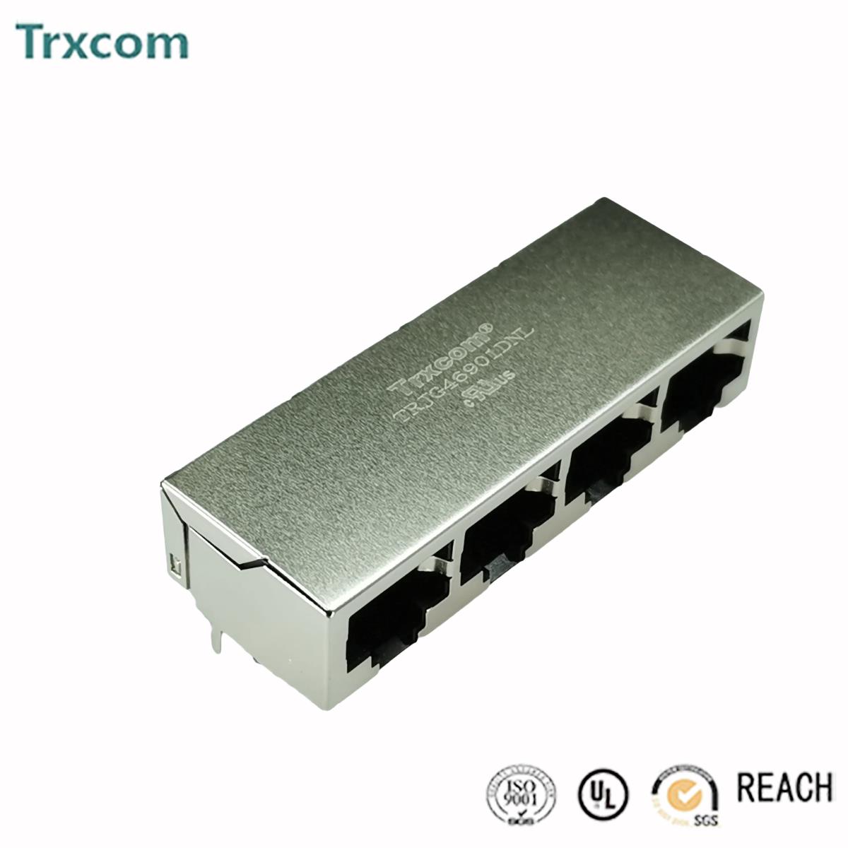 泰瑞康 网络变压器集成电路元器件rj45多口连接器