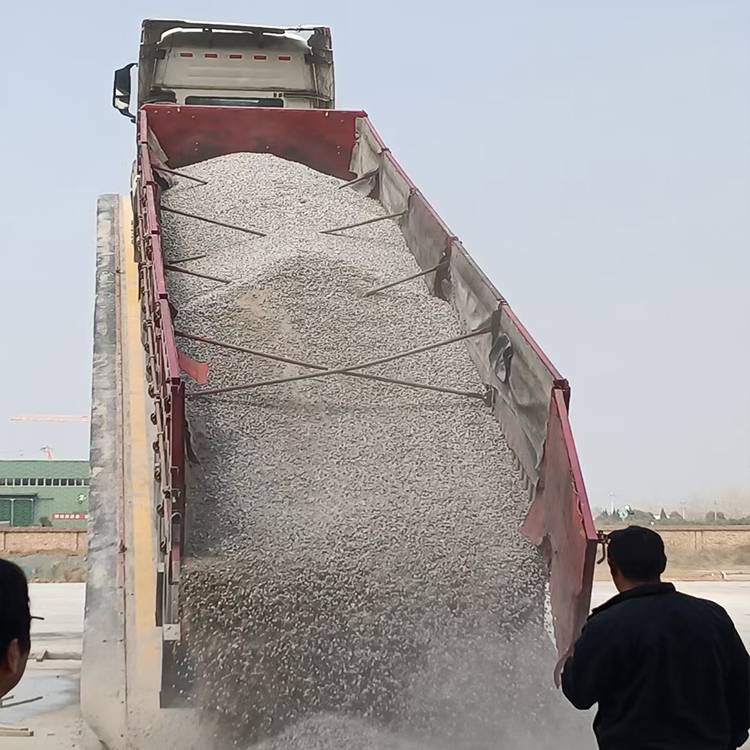 水泥自动卸车机 通过式液压翻板 自行走液压翻板