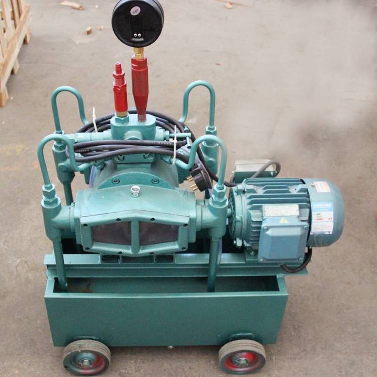 4DSY-I型40/25电动试压泵阀门管道测压带操作台 洛集泵业