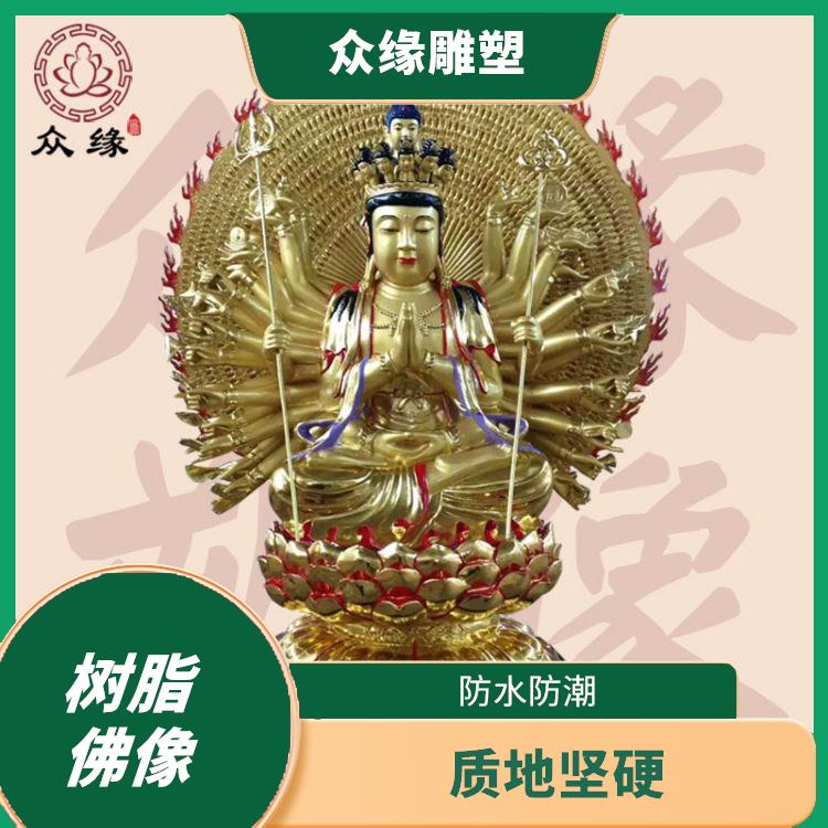 贵州准提菩萨佛像厂家批发 质地坚硬 不易受到气候和环境的影响