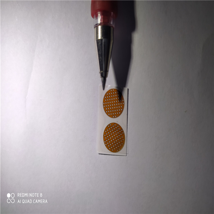 绝缘板 小孔加工金手指 青稞纸微小孔/六角形孔激光加工