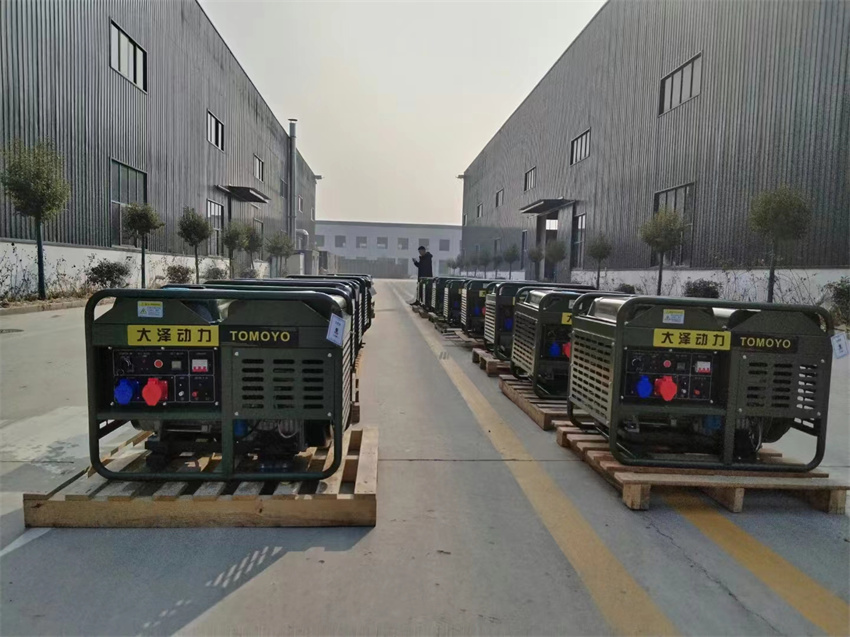 发往新疆18台15KW高原型柴油发电机组