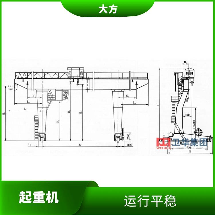 L型单主梁门式起重机 起重量大 工作范围广
