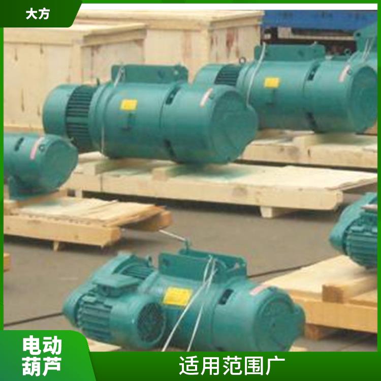 河南大方双速电动葫芦 维护方便 适用范围广