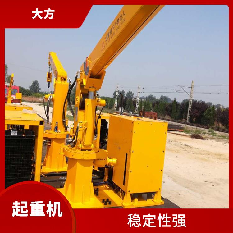 铁路收轨起重机 噪音低 提高施工效率