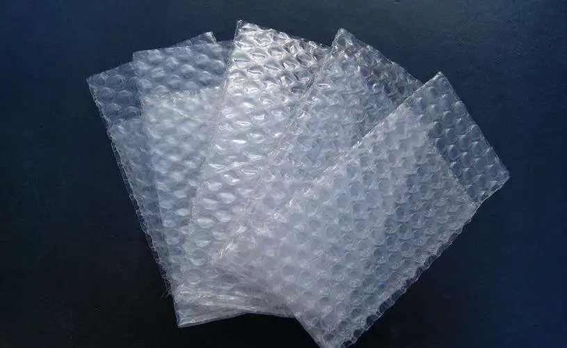 复合珠光膜气泡袋 白色打包快递袋 气泡信封袋万鸿泰自有工厂