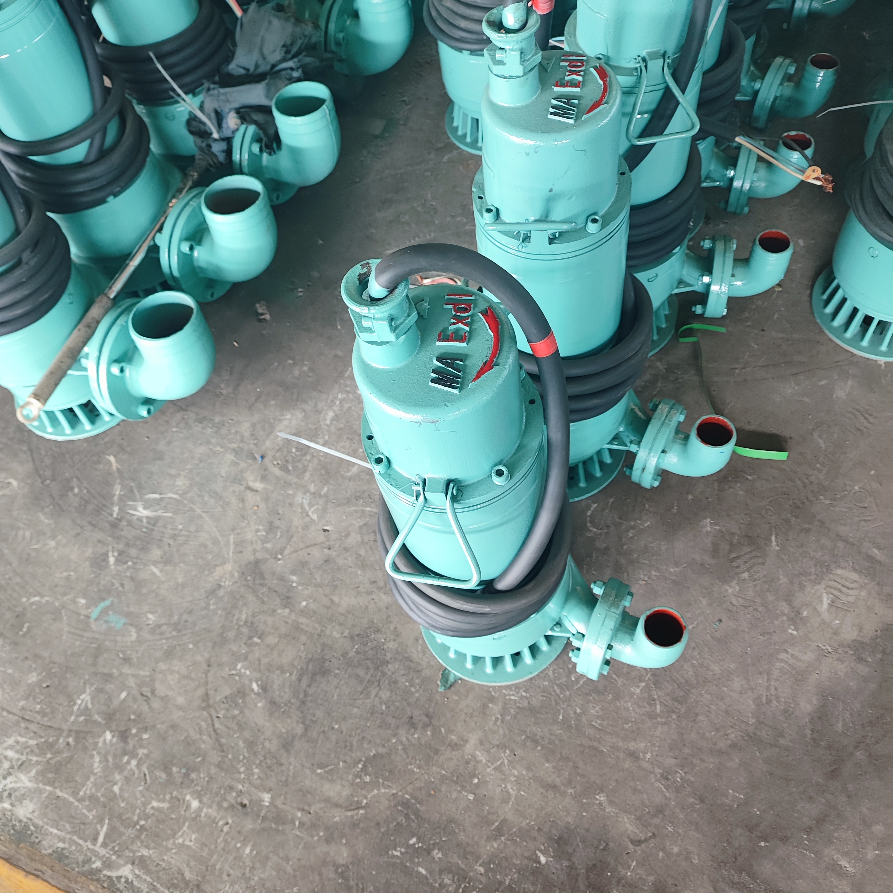 礦用隔爆型潛水排沙電泵BQS-/-/N防爆礦山井下排污水泵