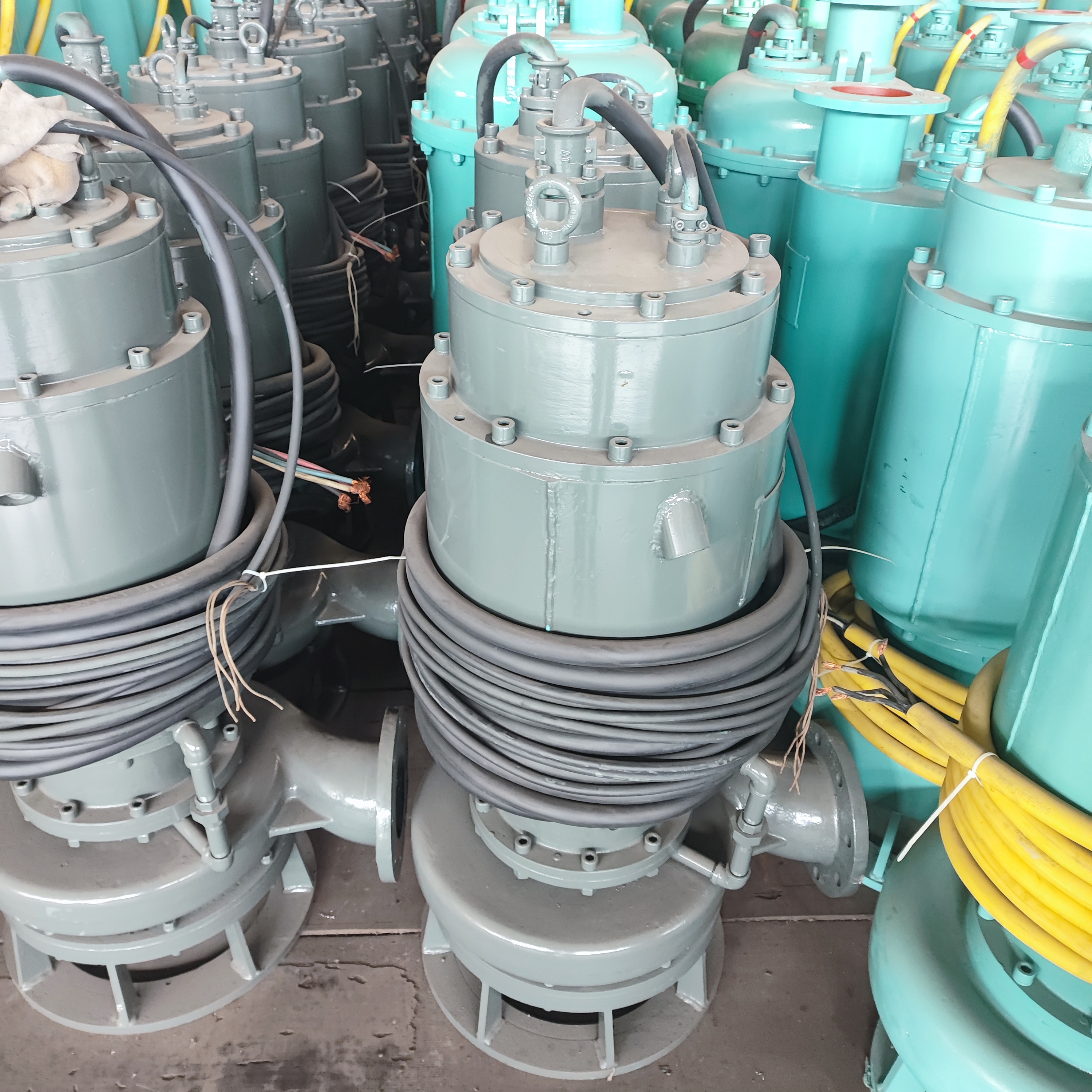 BQS矿用防爆潜水排沙排污排水电泵660V1140V隔膜泵大流量污水泵