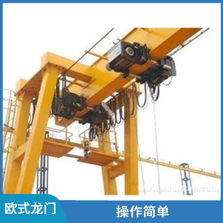 河南大方欧式龙门起重机 运行平稳 吊重能力强