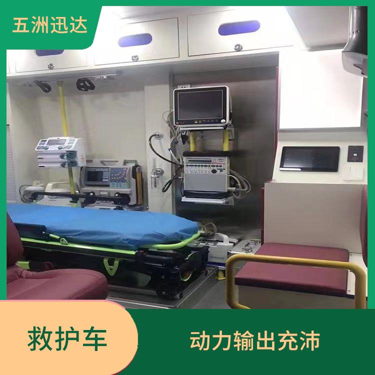 北京救护车长途公司 车内设备一应俱全 实用性较大