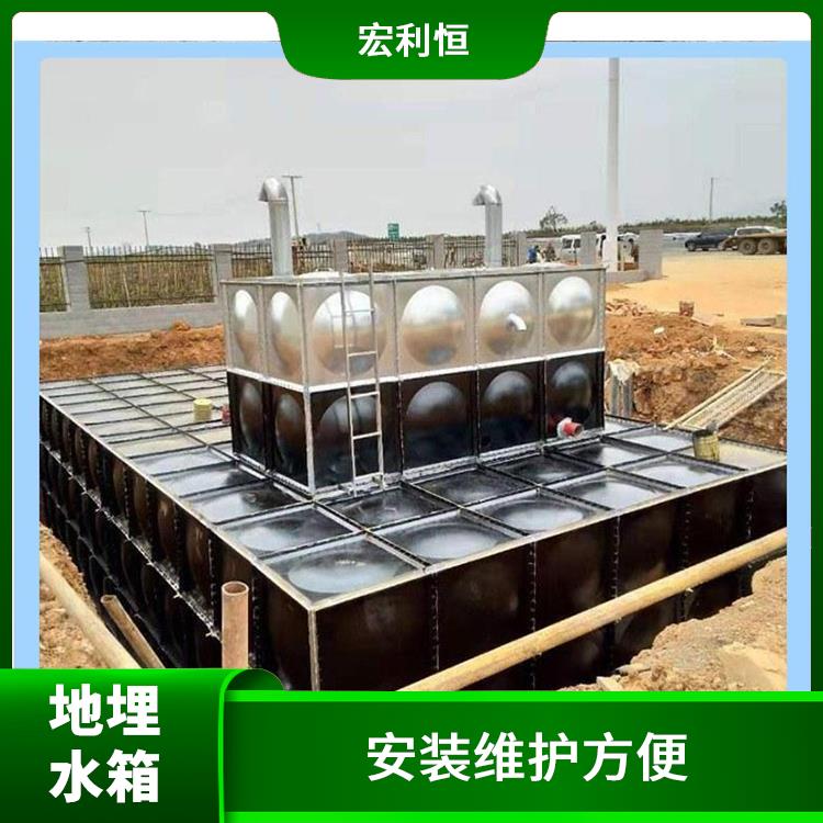 北京地埋式水箱消防泵站 隔热 抗压能力强 不影响景观美观