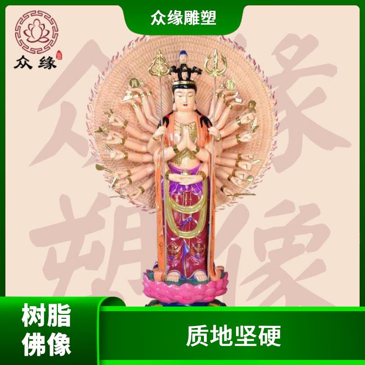 黑龙江铜雕准提菩萨佛像 质地坚硬 制作工艺精细