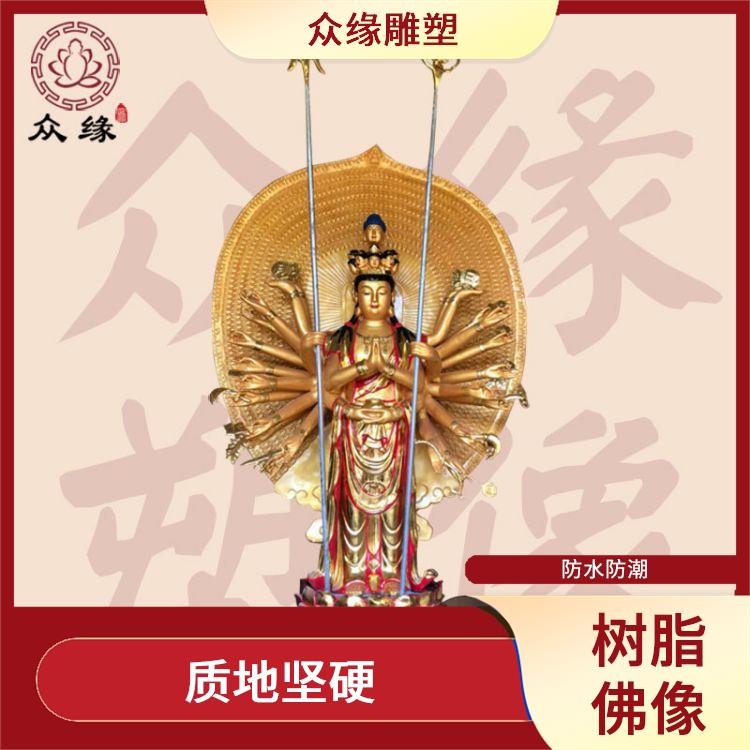 四川准提菩萨佛像生产厂家 外观精美 需要经过多道工序制作