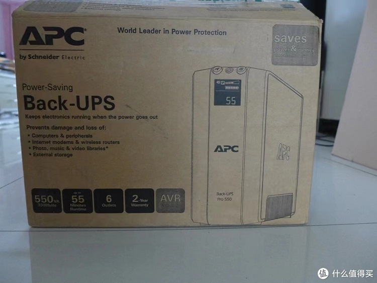 APC UPS电源BP1000-CH 1000VA/600W 后备电源