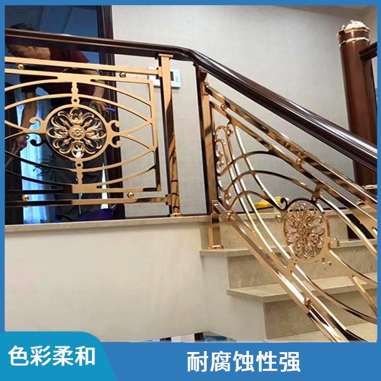 福州中式铜艺楼梯护栏定制 设计优良 防水防潮