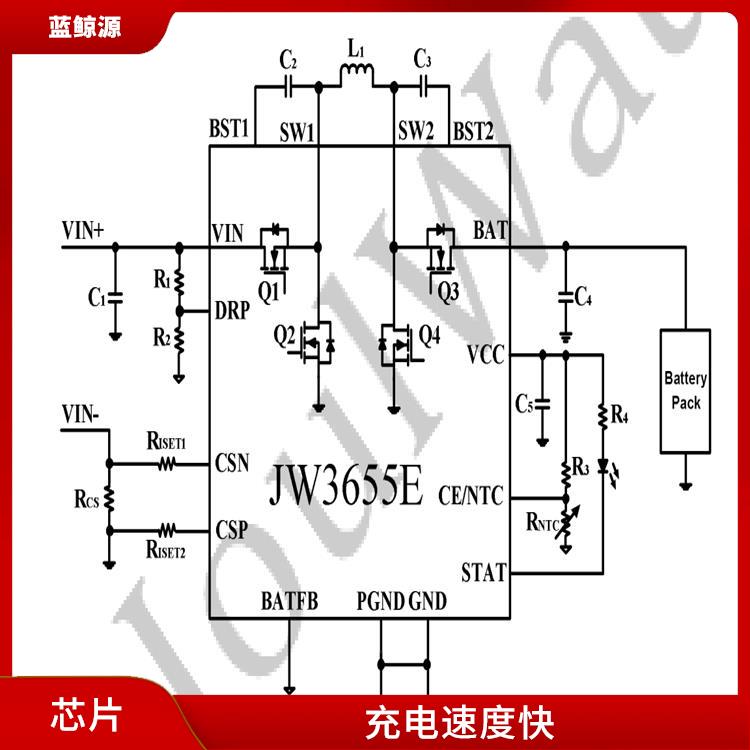 杰华特升降压充电芯片 集成度高 可适用于多种应用场景