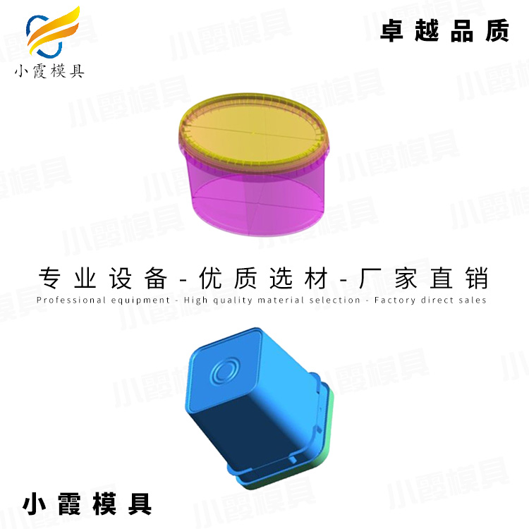 涂料桶模具	涂料桶塑料模具	涂料桶塑胶模具定制加工厂