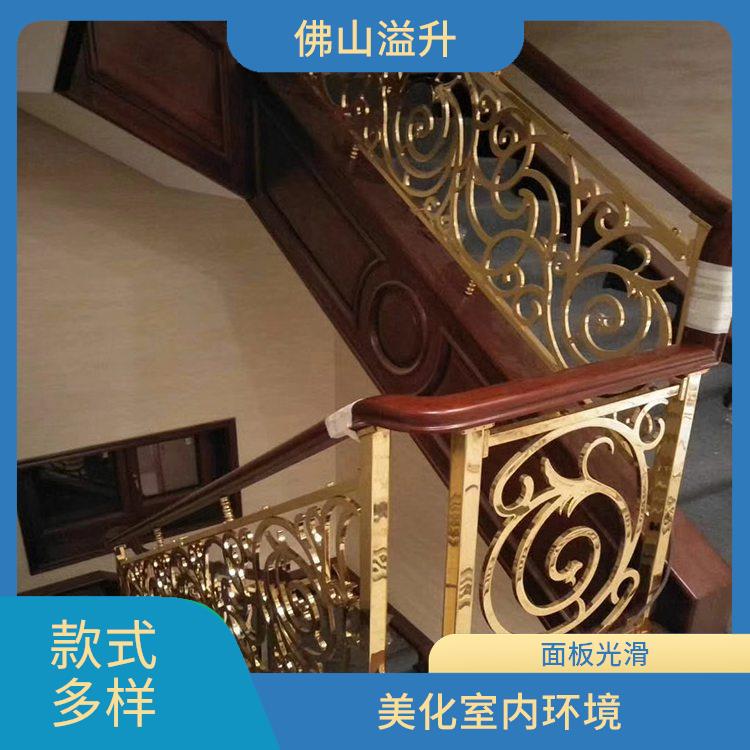 阳江欧式铜板艺术雕刻楼梯 着色效果佳 美观雅致