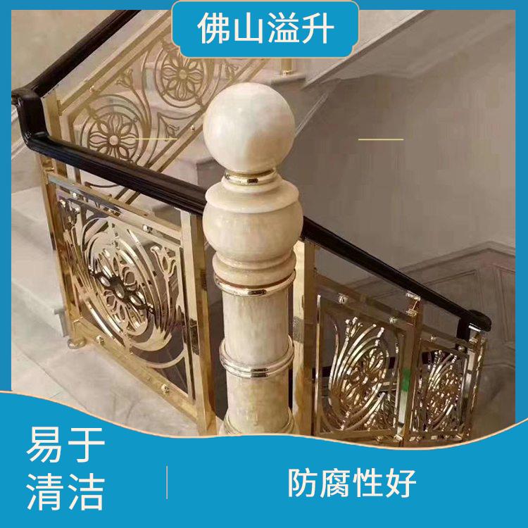 郑州传统仿古铝板浮雕楼梯 抗冲击性能佳 施工便捷