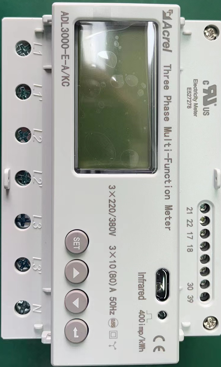 光储充出口配套UL认证导轨三相电表ADL3000-E-A/KC