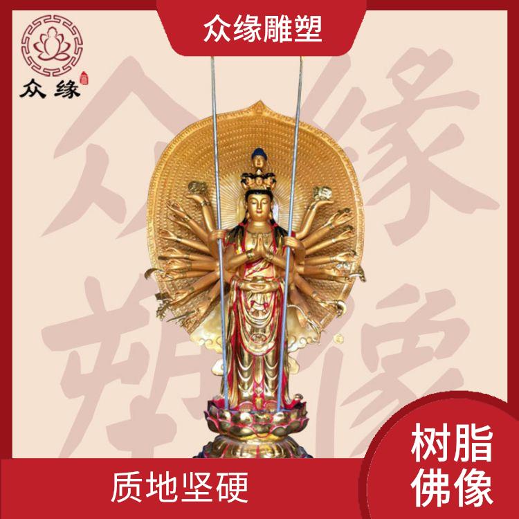 安徽准提菩萨佛像图片 外观精美 需要经过多道工序制作
