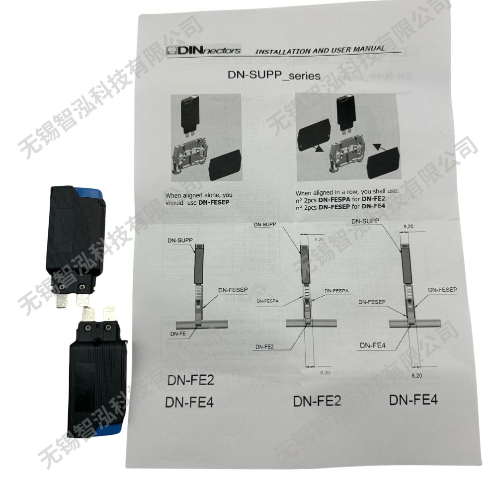 美国进口Automationdirect DN-SUPP-10DIN接线端子迷你辅助保护器