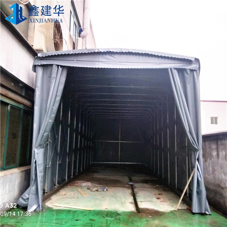 江苏篮球场顶棚生产厂家 大型推来雨棚 一站式服务