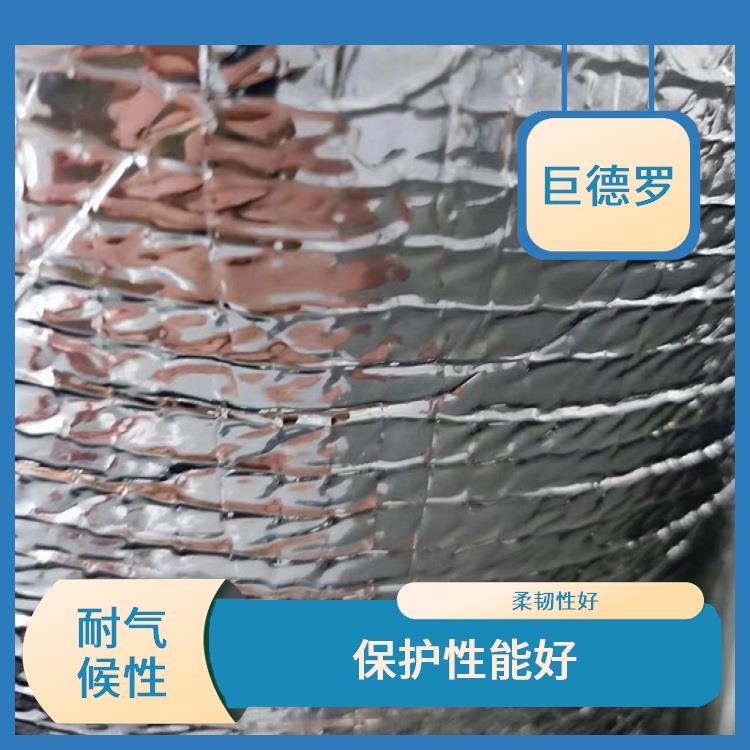 天津海运包装铝箔白膜厂家|保温隔热效果佳|耐气候性