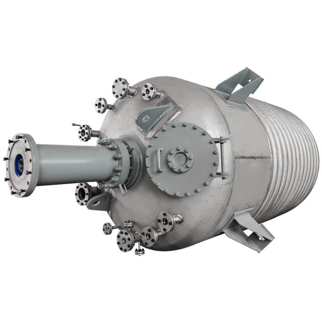 6300L不锈钢外半圆管反应釜