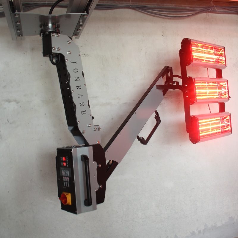 军瑞机电Jonrare定制红外线滑轨式烤灯 汽车喷漆固化灯