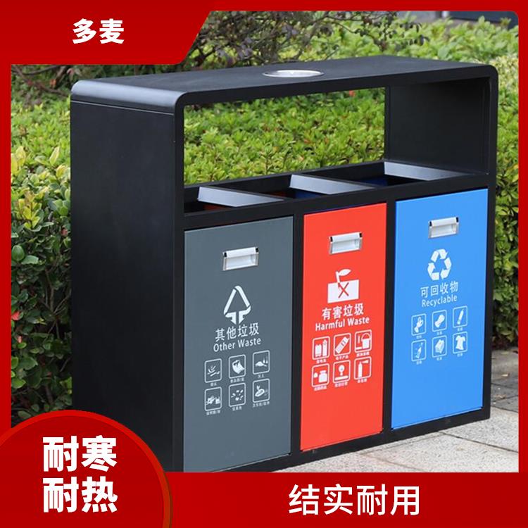 无锡塑木果皮箱批发 光滑设计 抗摔 抗老化