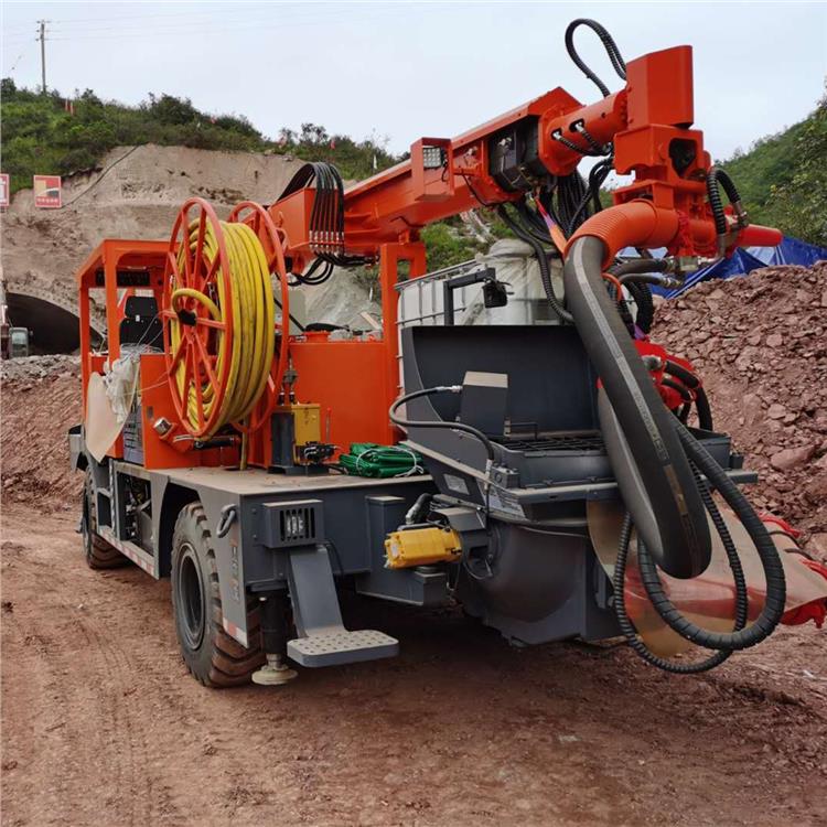 濕噴臺(tái)車廠家 烏魯木齊濕噴臺(tái)車操作 濕噴機(jī)械手