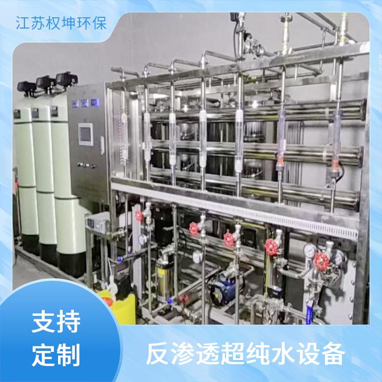 滁州 涂料配制用纯水系统 活性炭滤料换 权坤 双级反渗透设备