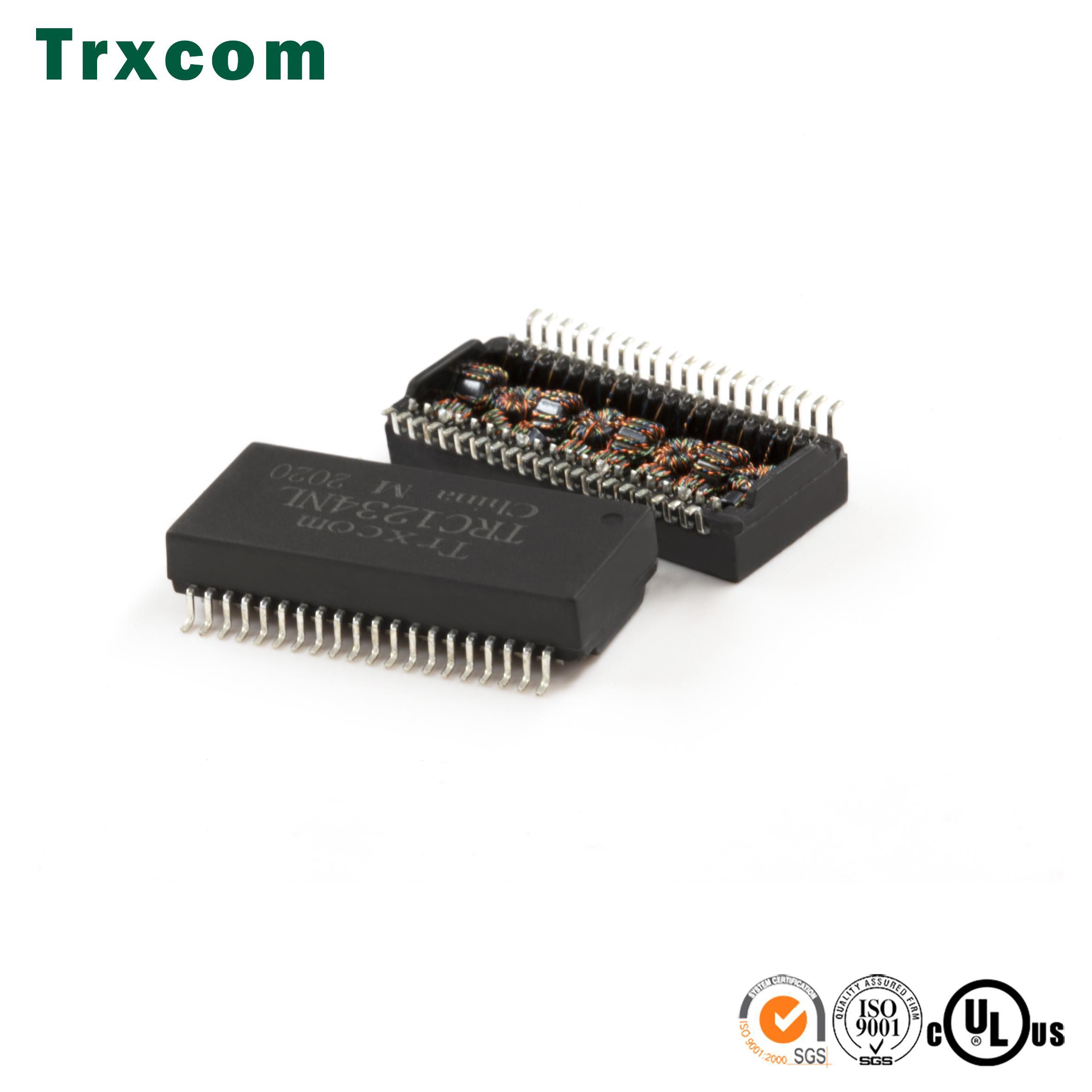 Trxcom/泰瑞康SMT贴片网络滤波器40PIN网络变压器 TRC1234NL