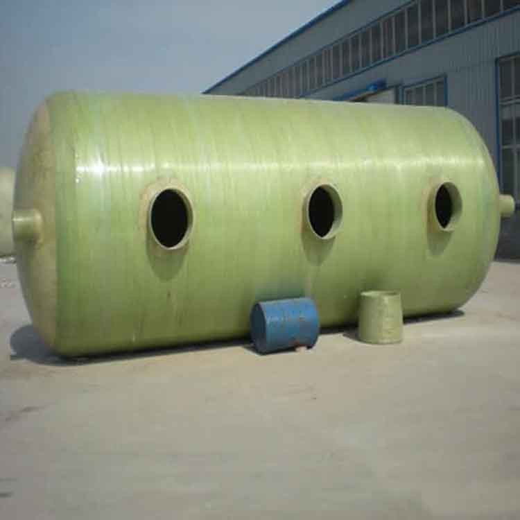 叶城县玻璃钢化粪池 厂家直销 2-100立方 现货直发 玻璃钢消防水罐