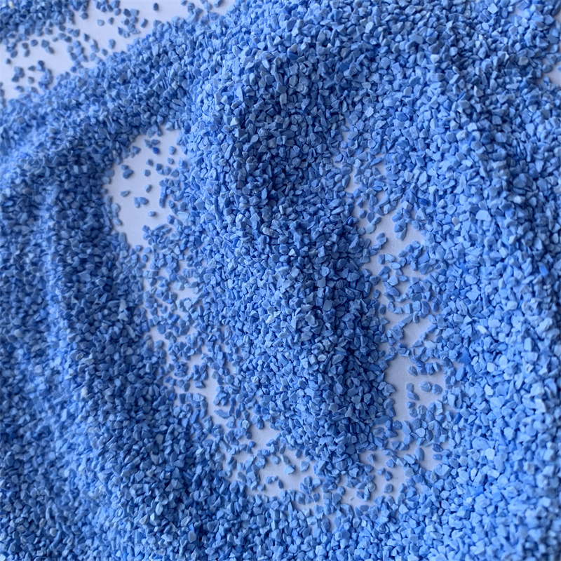 蓝色陶瓷刚玉46#54#烧结磨料微晶结构CMA轴承砂轮用砂