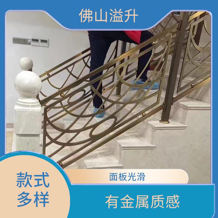 肇庆传统仿古铜板浮雕楼梯 抗冲击性能佳 防水防潮