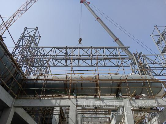 加工、制作高铁站飞机场候车厅网架管桁架钢结构安装工程