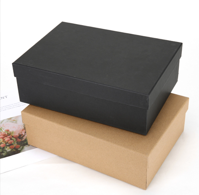 上海厂家牛皮纸盒礼物包装盒长方形大号硬纸盒天地盖礼品 盒定 制