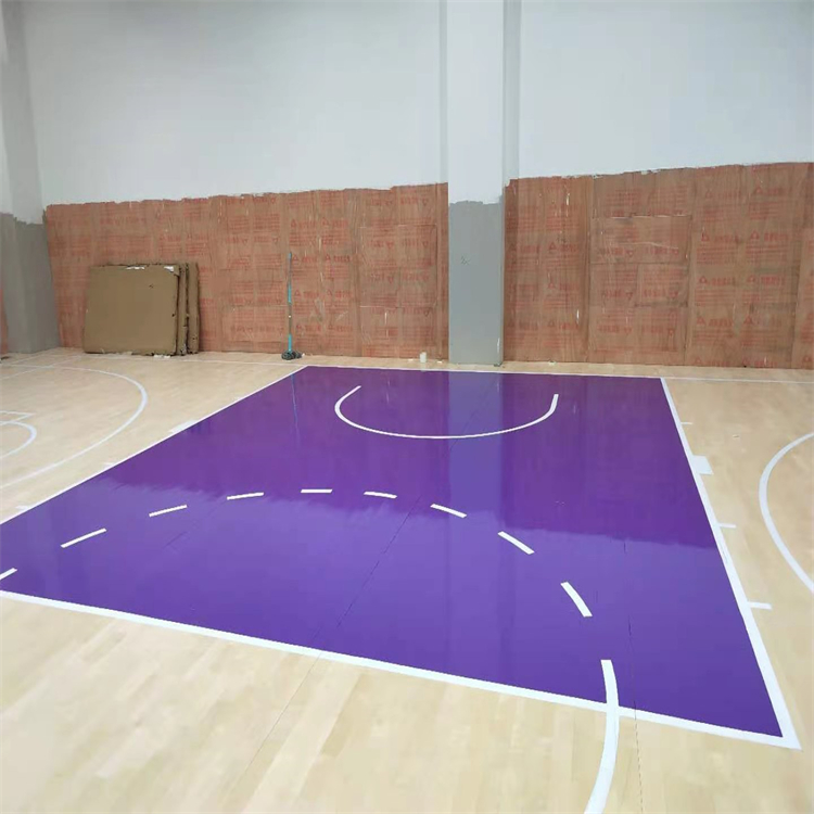 黄山市 体育运动木地板批发 篮球木地板 防滑 实木地板包安装