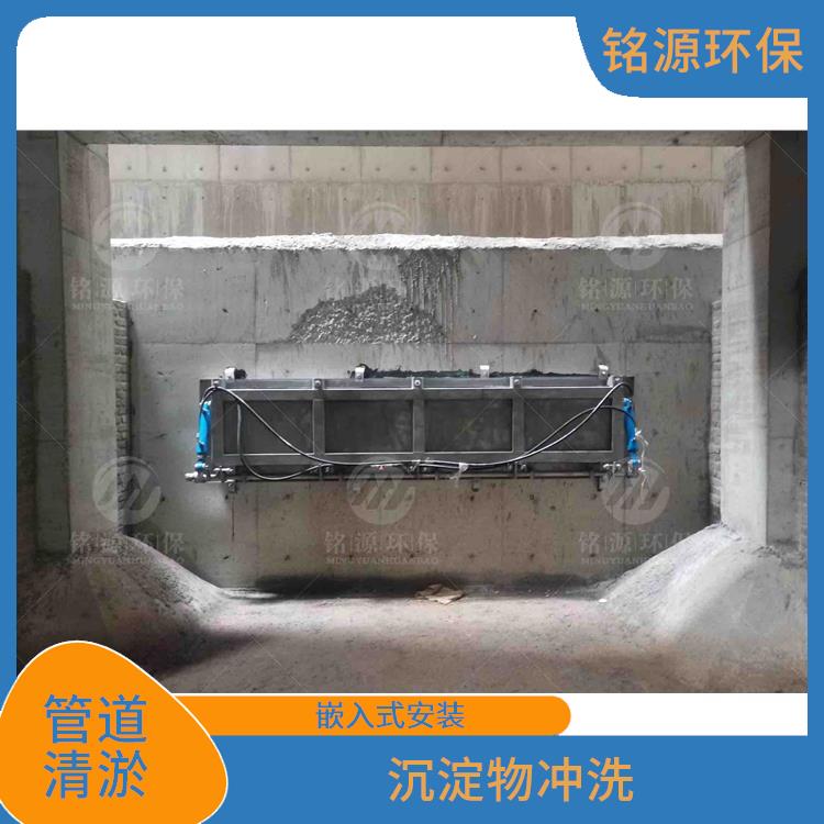 深圳水力冲刷门系统调蓄池雨季紧急溢流 门式冲洗堰门